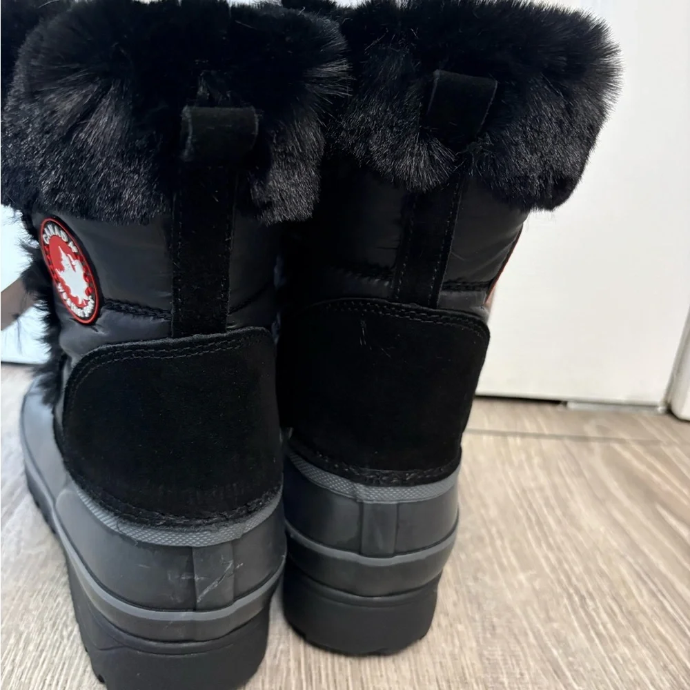 Canada Weather Gear Women's Black Winter Boots - Picture 3 of 4
